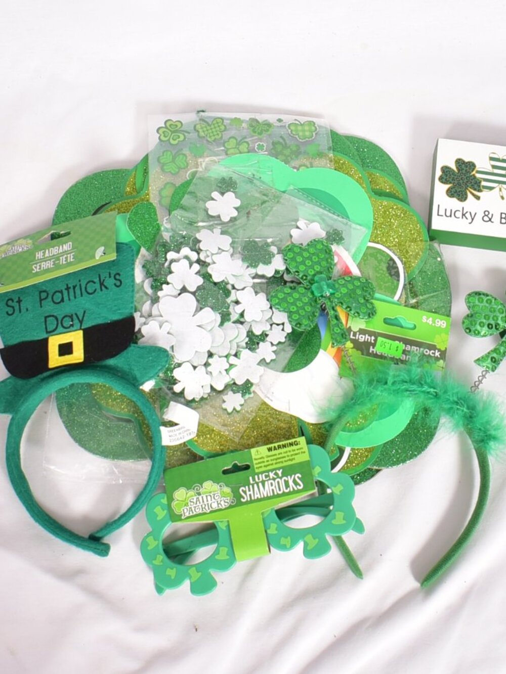 Lot of St. Patricks Day Decorations